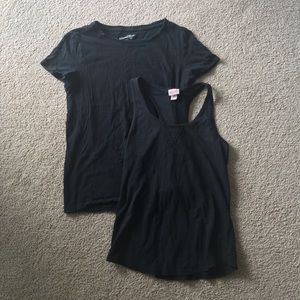 Two for One Black Target shirts